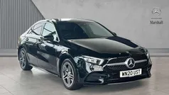 Cosmos black metallic Used 2020 Mercedes A250 AMG Line Premium Sedan | £18,893 (Fair price)