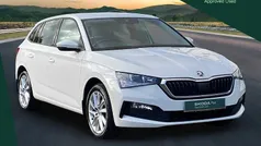 Candy white Used 2023 Skoda Scala SE L Hatchback | £16,499 (Fair price)