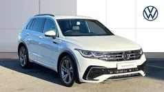 White Used 2023 VW Tiguan R-line Edition SUV | £26,807 (Fair price)