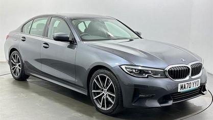 Begagnad BMW 320 Sport Line 184 HK (135 kW) 2020 Grå Sedan