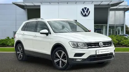 Used VW Tiguan SE 131 HP (96 kW) 2018 White SUV