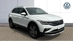 White Used 2021 VW Tiguan Elegance SUV | £23,024 (Fair price)
