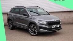 Graphite grey metallic Used 2024 Skoda Karoq SportLine SUV | £27,995 (Fair price)