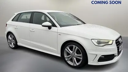 White Used 2015 Audi A3 Sportback S-Line Hatchback | £11,150 (Fair price)