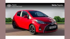 Red Used 2016 Toyota Yaris Design Hatchback | £9,137 (Fair price)