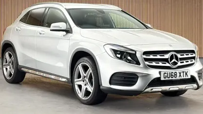 Used Mercedes GLA200 AMG line 156 HP (114 kW) 2018 Silver SUV