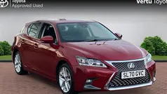 Red Used 2020 Lexus CT200h Hatchback | £16,560 (Fair price)
