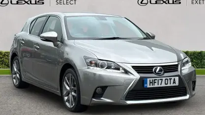 Used Lexus CT200h Executive Line 136 HP (100 kW) 2017 Silver Hatchback