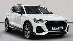 White Used 2025 Audi Q3 Black Edition SUV | £35,670 (Fair price)