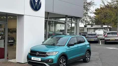 Turquoise Used 2022 VW T-Cross Black Edition SUV | £16,499 (Fair price)