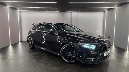 Black Used 2021 Mercedes A35 AMG AMG Hatchback | £23,000 (Fair price)