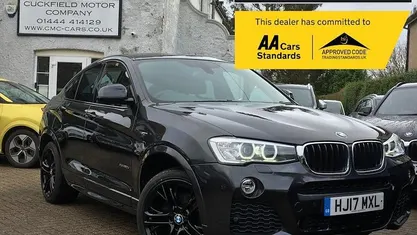 Used BMW X4 M Sport 190 HP (139 kW) 2017 Grey SUV