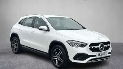 Used Mercedes GLA200 163 HP (119 kW) 2021 White SUV
