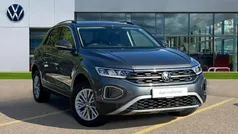 Indium grey metallic Used 2023 VW T-Roc Life SUV | £21,880 (Fair price)