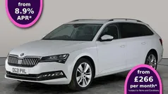 White Used 2021 Skoda Superb SE L Estate | £17,241 (Fair price)