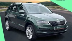 Green Used 2021 Skoda Karoq SE L SUV | £22,140 (Fair price)