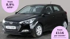 Black Used 2017 Hyundai i20 SE Hatchback | £7,909 (Fair price)