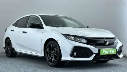 Used Honda Civic Sport 126 HP (92 kW) 2019 White Hatchback
