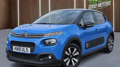 Used Citroën C3 Flair 110 HP (80 kW) 2018 Blue Hatchback