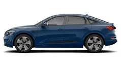 Blue Used 2022 Audi e-tron Sportback Black Edition SUV | £34,400 (Fair price)