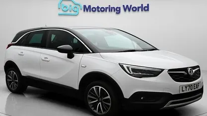 Used Vauxhall Crossland X Elite 131 HP (96 kW) 2020 White SUV