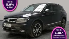 Black Used 2020 VW Tiguan Allspace R-line SUV | £24,400 (Fair price)