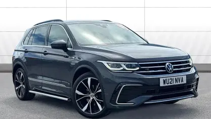 Used VW Tiguan R-line 150 HP (110 kW) 2021 Grey SUV