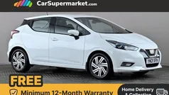 White Used 2021 Nissan Micra Acenta Hatchback | £9,197 (Fair price)
