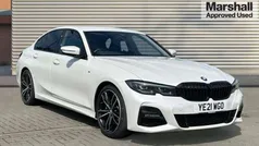 White Used 2021 BMW 320 M Sport Sedan | £23,596 (Fair price)