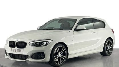 Używany BMW 118 M Sport 136 KM (100 kW) 2019 Biały Hatchback