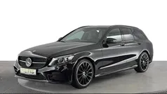 Black Used 2021 Mercedes C200 AMG line Estate | £18,920 (Fair price)