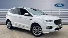White Used 2019 Ford Kuga Vignale SUV | £14,294 (Fair price)