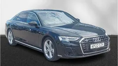 Black Used 2022 Audi A8L S-Line Sedan | £39,990 (Fair price)