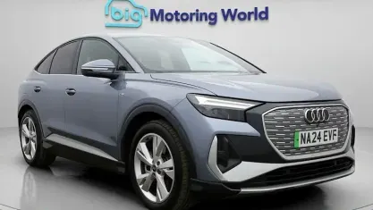 Used Audi Q4 Sportback e-tron S-Line 210 kW (286 HP) 2024 Blue SUV