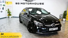Black Used 2017 Mercedes CLA180 Sedan | £10,895 (A bit pricey)
