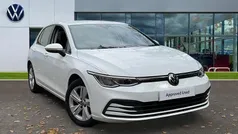 White Used 2022 VW Golf VIII Life Hatchback | £15,639 (Fair price)