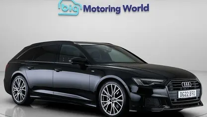 Used Audi A6 Black Edition 204 HP (150 kW) 2021 Black Estate