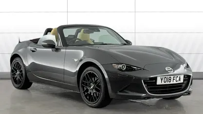 Used Mazda MX5 Inclusive 160 HP (117 kW) 2018 Grey Cabriolet