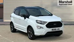 White Used 2018 Ford Ecosport ST-Line SUV | £8,740 (Fair price)