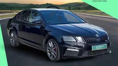 Black magic pearlescent Used 2019 Skoda Octavia vRS Hatchback | £15,463 (Fair price)