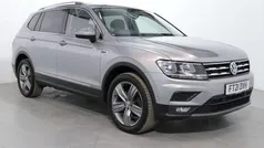 Silver Used 2021 VW Tiguan Allspace Match SUV | £20,500 (Fair price)