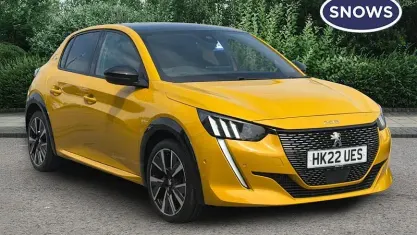 Used Peugeot 208 GTi 102 HP (75 kW) 2022 Yellow Hatchback