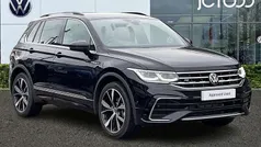 Black Used 2022 VW Tiguan R-line SUV | £27,627 (Fair price)