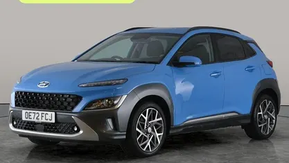 Used Hyundai Kona Premium 141 HP (103 kW) 2022 Blue SUV