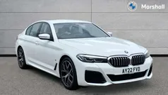 White Used 2022 BMW 520 M Sport Sedan | £28,820 (Fair price)