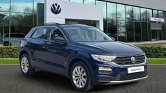 Blue Used 2018 VW T-Roc SE SUV | £12,791 (Fair price)