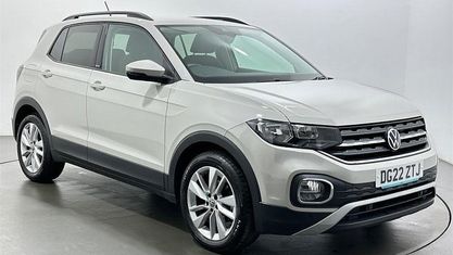Usado VW T-Cross Active 110 HP (80 kW) 2021 Cinzento SUV