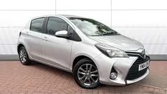 Silver Used 2015 Toyota Yaris Hatchback | £5,372 (Fair price)