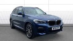 Blue Used 2019 BMW X3 M Sport SUV | £25,652 (Fair price)