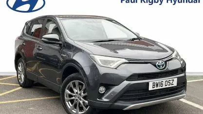 Used Toyota RAV4 Hybrid 197 HP (144 kW) 2016 Grey SUV